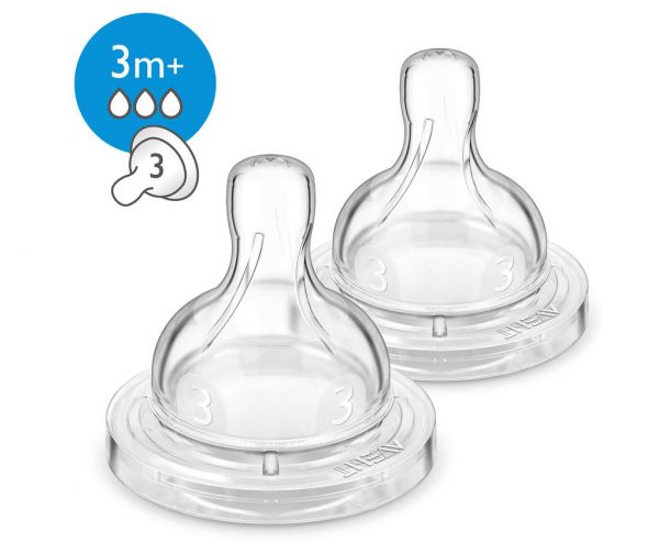 Avent (Авент) соска для бутылочек №2 сред.поток 8005 (Philips electronics uk ltd.)
