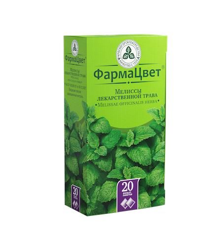 Мелиссы лекарственной трава 1.5г порошок №20 фильтр-пакетики (Красногорсклексредства оао)