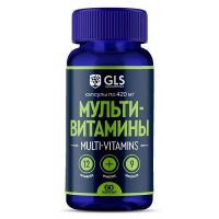 Gls мультивитамины 12+9 420мг капс. №60 (ДЖИ ЭЛ ЭС ФАРМАСЬЮТИКАЛС)