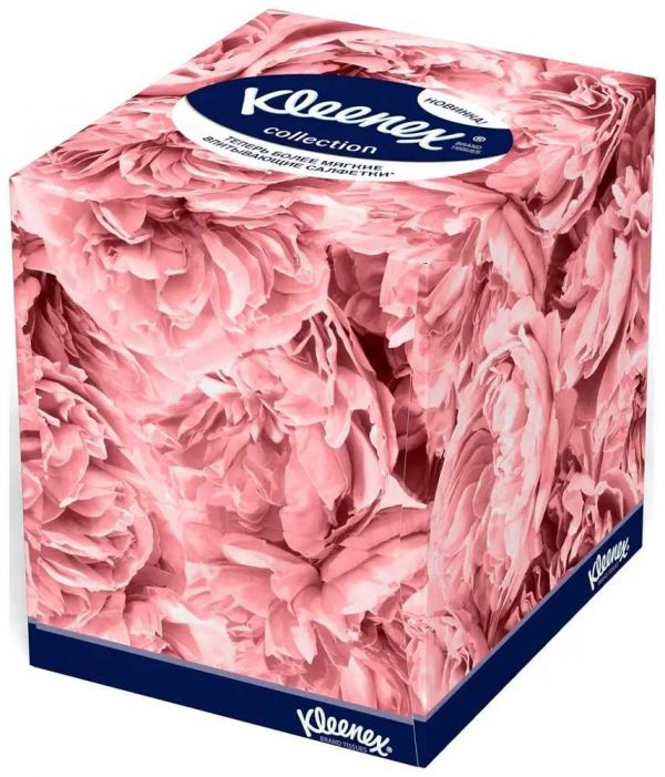 Kleenex (Клинекс) салфетки бумажные №100 collection универс. (Kimberly-clark sas)