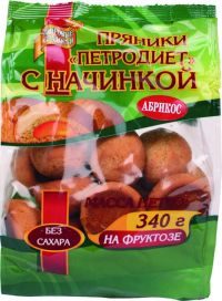 Пряники петродиет 340г абрикос на фрукт. (ВИННАЯ КАРТА)