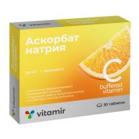 Аскорбат натрия 600мг таб. №30 (КВАДРАТ-С)