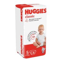 Huggies (Хаггис) подгузники classic №11 р.5 11-25кг (КИМБЕРЛИ КЛАРК)