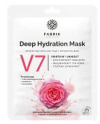 Fabrik cosmetology (Фабрик косметолоджи) маска для лица тканевая v7 экстракт розы (GUANGZHOU PANTHEON IMPORT AND EXPORT TRADING COMPANY LIMITED)