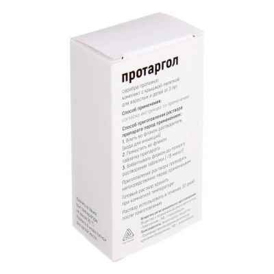 Протаргол 200мг таб.д/р-ра д/пр.местн. №1 (Обновление пфк ао_1)