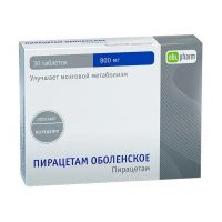 Пирацетам 800мг таб.п/об. №30 (АЛИУМ ПФК)