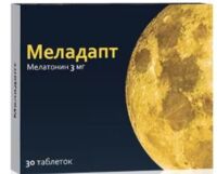 Меладапт 3мг таб.п/об.пл. №30 (АТОЛЛ)