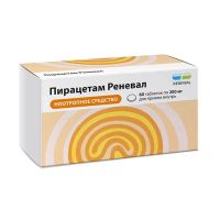 Пирацетам 200мг таб.п/об. №60 (ОБНОВЛЕНИЕ)