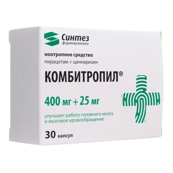 Комбитропил 400мг+25мг капс. №30 (Ниармедик фарма ооо)