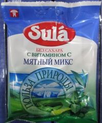Сула 60г леденцы мятный микс витамин с (ПЕРФЕТТИ ВАН МЕЛЛЕ)