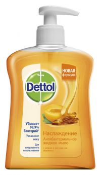 Деттол мыло жидкое антибактериальное для рук 250мл наслажден. (RECKITT BENCKISER HEALTHCARE LIMITED)