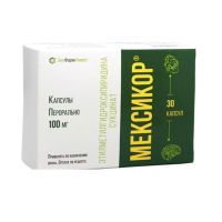 Мексикор 100мг капс. №30 (ЭКОФАРМИНВЕСТ)