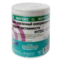 Бинт эластичный ср 10см*5м интекс лайт (ИНТЕРТЕКСТИЛЬ ООО)