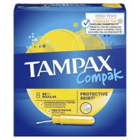 Tampax (Тампакс) тампоны компак №8 регуляр с аппликат (ПРОКТЕР ЭНД ГЕМБЛ)