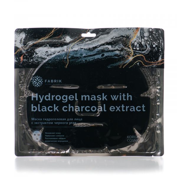 Fabrik cosmetology (фабрик косметолоджи) маска для лица гидрогелевая 75г экстракт черного угля (Oks compani limited)