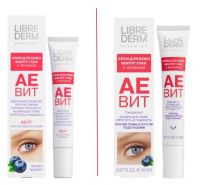 Libriderm (либридерм) аевит 20мл крем против отеков вокруг глаз черника (ЗЕЛДИС)