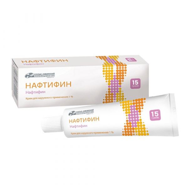 Нафтифин 1% 15г крем д/пр.наружн. (Усолье-сибирский хфк ао)