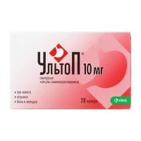 Ультоп 10мг капс.киш/раств. №28 (КРКА)