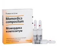 Момордика композитум 2.2мл р-р д/ин.в/м.гомеоп. №5 амп. (БИОЛОГИШЕ ХАЙЛЬМИТТЕЛЬ ХЕЕЛЬ)