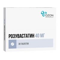 Розувастатин 40мг таб.п/об.пл. №30 (АТОЛЛ)
