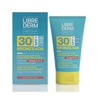 Libriderm (Либридерм) бронзиада 150мл крем солнцезащ. омега 3-6-9 терм.вода spf30 (ЗЕЛДИС)