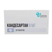 Кандесартан 8мг таб. №28 (АТОЛЛ)