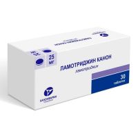 Ламотриджин 25мг таб. №30 (КАНОНФАРМА)