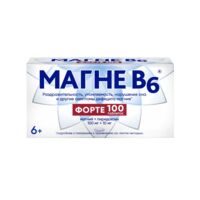 Магне b6 форте таб.п/об.пл. №100 (ОПЕЛЛА ХЕЛСКЕА)