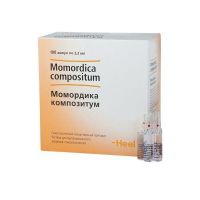 Момордика композитум 2,2мл р-р д/ин.в/м.гомеоп. №100 амп. (БИОЛОГИШЕ ХАЙЛЬМИТТЕЛЬ ХЕЕЛЬ)