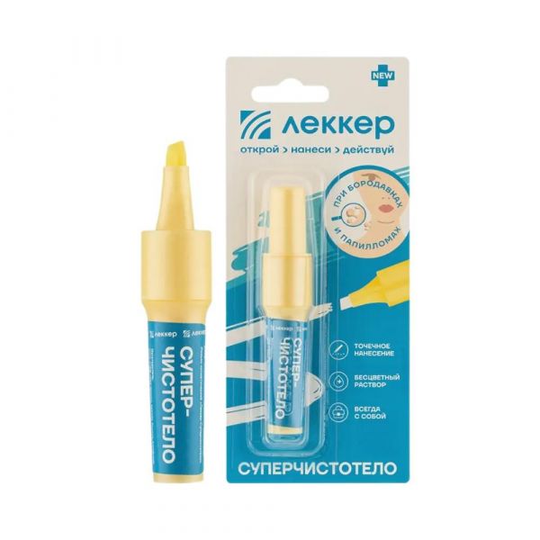 Суперчистотело 5мл ж-ть №1 леккер (Леккер ооо)