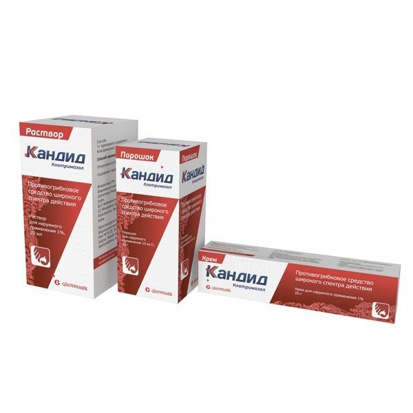 Кандид-б 1% 15г крем для наружного применения №1 туба (Glenmark pharmaceuticals ltd)