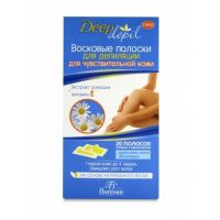 Floresan (Флоресан) дип депил восковые полоски №20 ромашка ф-484 (ФЛОРЕСАН)