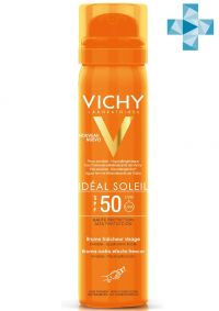 Vichy (виши) капсолей спрей-вуаль 75мл освежающий spf50 6742 (VICHY LABORATOIRES)