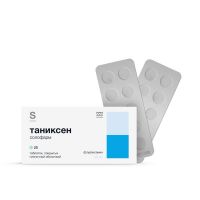 Таниксен 50мг таб.п/об.пл. №20 (ГРОТЕКС)