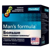 Man's formula (Менс формула) больше чем поливитамины капс. №60 (ФАРМА-МЕД ИНК)
