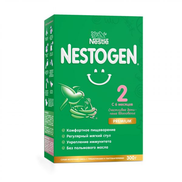 Nestogen (Нестожен) молочная смесь 2 300г премиум с 6 мес. (Nestle swisse s.a.)