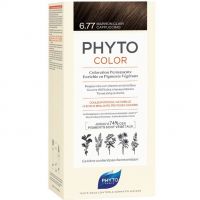 Phytosolba (Фитосольба) краска для волос 6.77 светлый каштан- капучино 2389 (PHYTOSOLBA LABORATOIRES)
