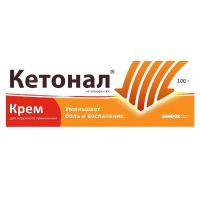 Кетонал 5% 100г крем д/пр.наружн. №1 туба (САНДОЗ)