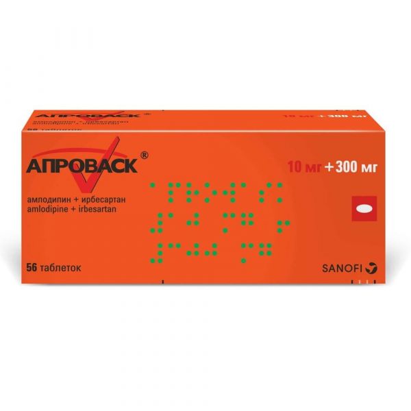 Апроваск 10мг+300мг таб.п/об.пл. №56 (Sanofi-aventis de mexico s.a. de c.v/ортат ао)