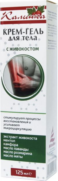 Калинка гель-бальзам для тела 125мл живокост (МИРРОЛЛА ЛАБ ООО)