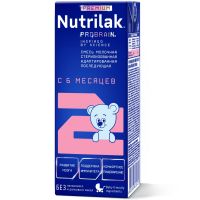 Nutrilak  (нутрилак) молочная смесь премиум 2 200мл тетра-пак готовая (ИНФАПРИМ АО)
