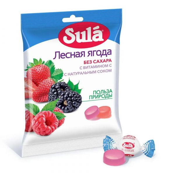 Сула 60г леденцы лес.ягоды (Чупа чупс рус ооо)