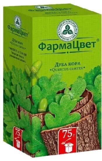 Дуба кора 75г №1 пач. (Красногорсклексредства оао)