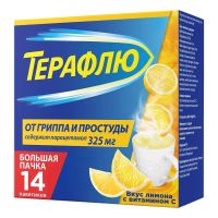 Терафлю пор.д/р-ра д/пр.внутр. №14 пак.  лимон (ГЛАКСО)