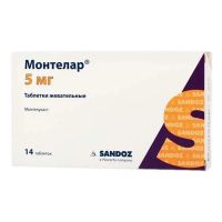 Монтелар 5мг таб.жев. №14 (САНДОЗ)