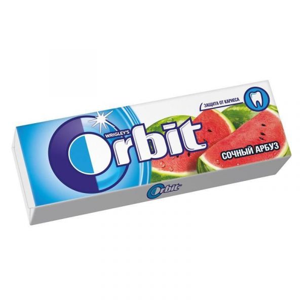 Orbit (Орбит) жевательная резинка №10 сочный арбуз (Ригли ооо)