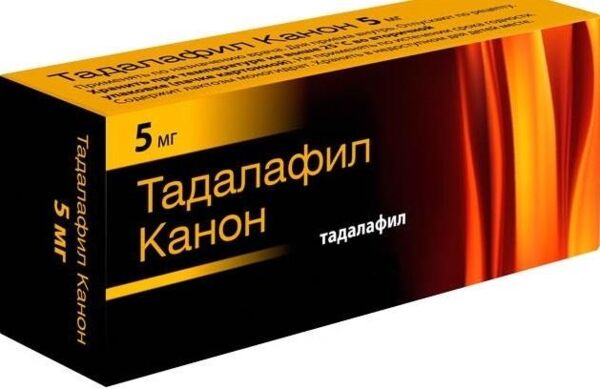 Тадалафил 5мг таб.п/об.пл. №28 (Канонфарма продакшн зао)