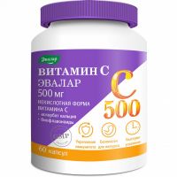 Витамин с-500 комплекс №60 (ЭВАЛАР ЗАО)
