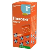 Пиковит 150мл сироп детск. №1 фл.ложк.мерн. (КРКА)