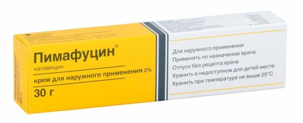 Пимафуцин 2% 30г крем д/пр.наружн. №1 туба (Temmler italia s.r.l._2)